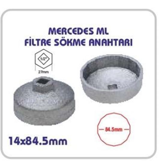 mercedes ml filtre sökme anahtarı 